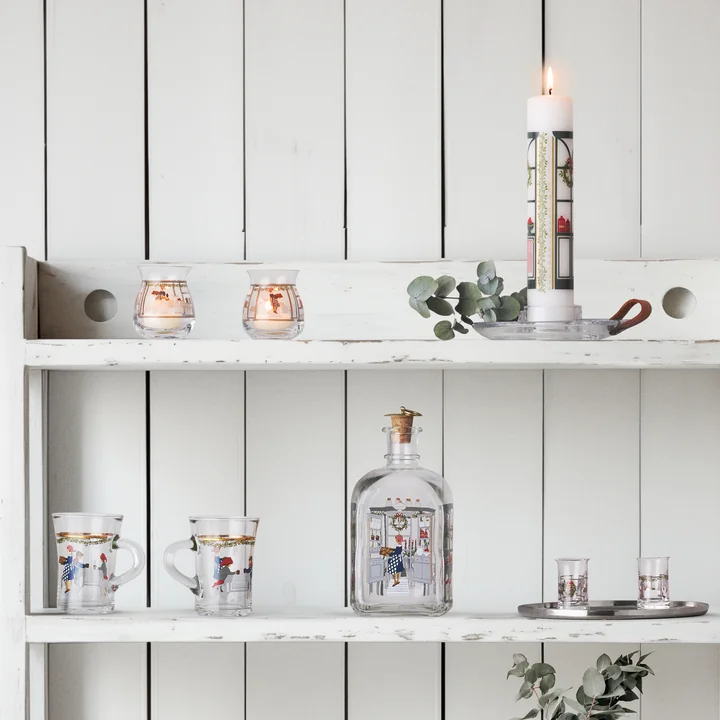 Christmas glasses from Holmegaard