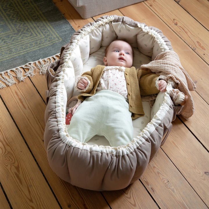 3-in-1 baby nest, sephora leaves by Sebra