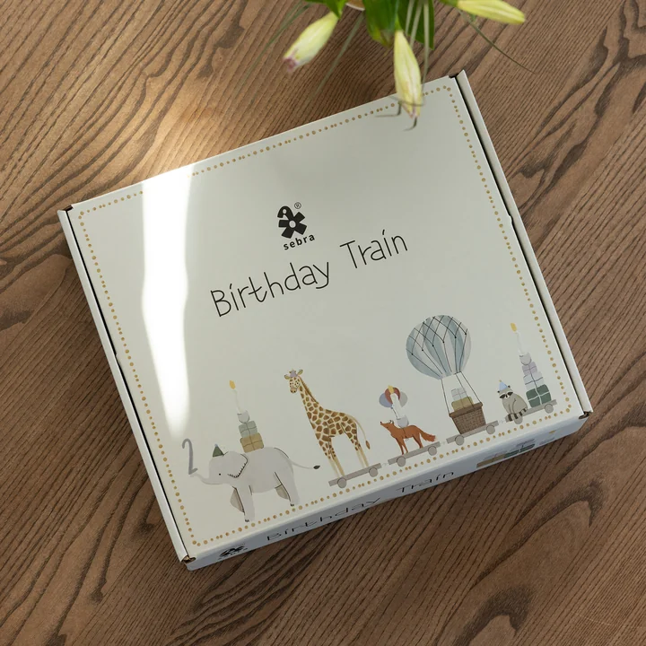 Birthday train, World of Sebra from Sebra