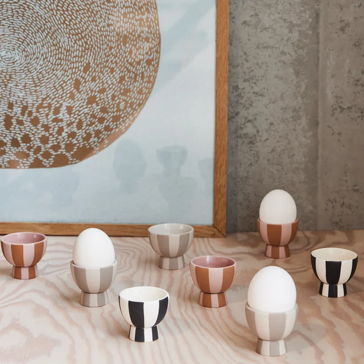 Toppu egg cup, group of OYOY