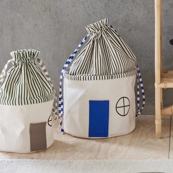 Koya storage basket, small, clay from OYOY Mini
