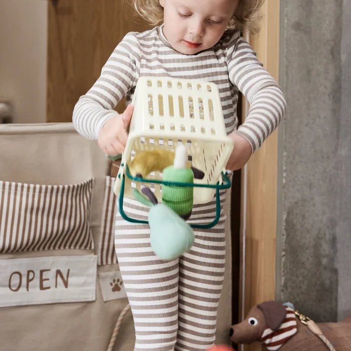 Yummy shopping basket, mellow from OYOY Mini