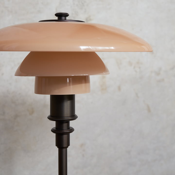 Louis Poulsen - PH 2/1 table lamp, dusty terracotta (Limited Edition)