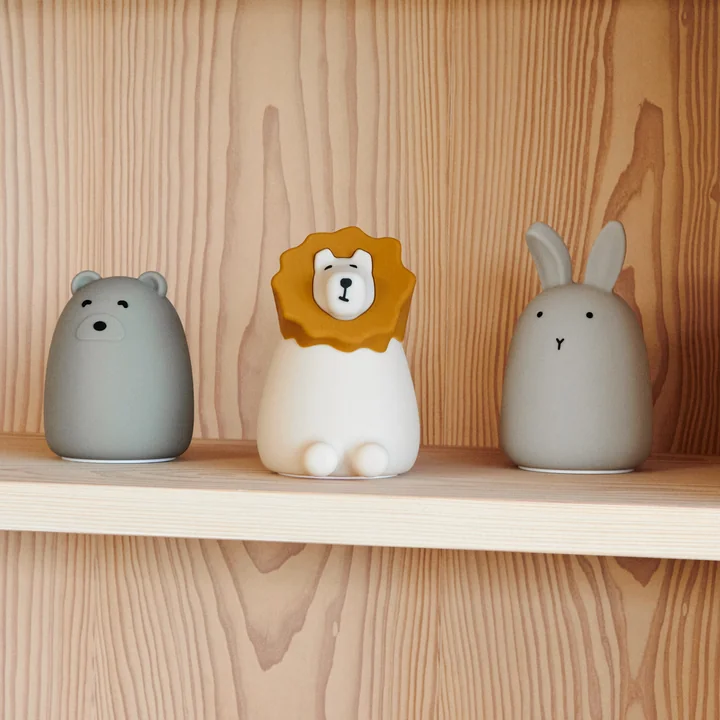 LIEWOOD - Winston night light, Mr. Bear and Rabbit