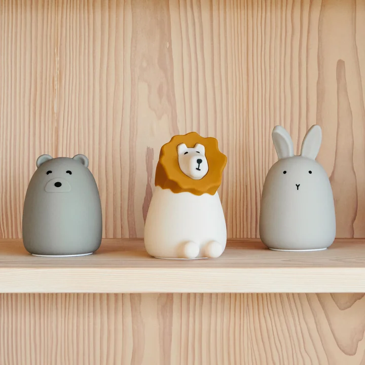 LIEWOOD - Winston night light, Mr. Bear and Rabbit