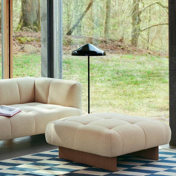 Quilton Lift Ottoman from HAY