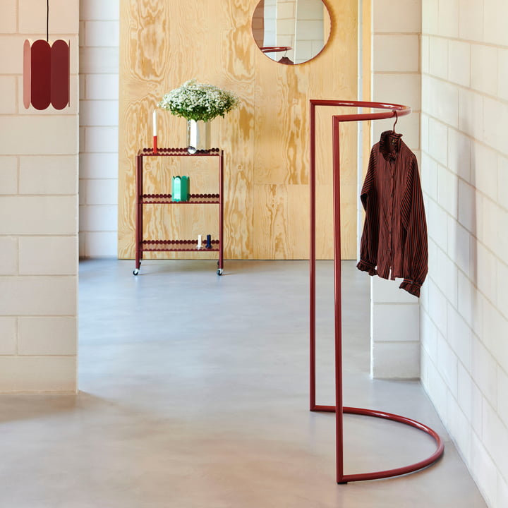 Colour Rack coat rack from Hay