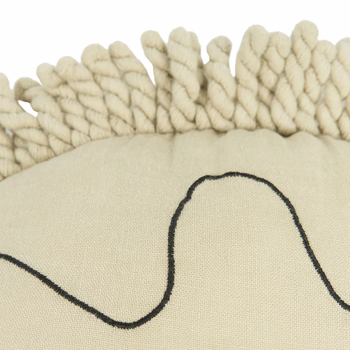 L1N0 Enzo hedgehog cushion from Nobodinoz