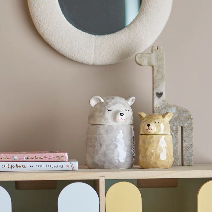 Bloomingville Mini - Puk jar with lid