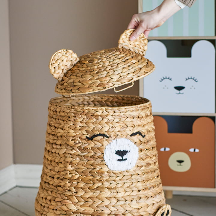 Bloomingville Mini - Timone basket with lid