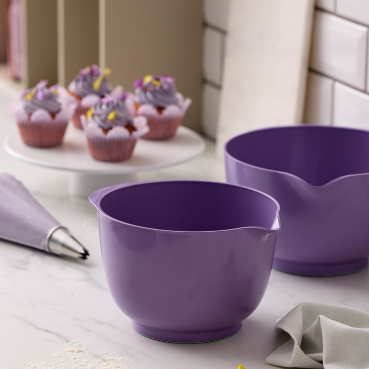 Margrethe -set, 1.5 + 3 L, lavender (set of 4) from Rosti