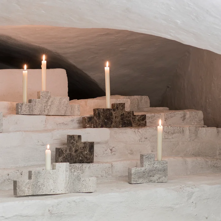 Step candle holder from Mette Ditmer