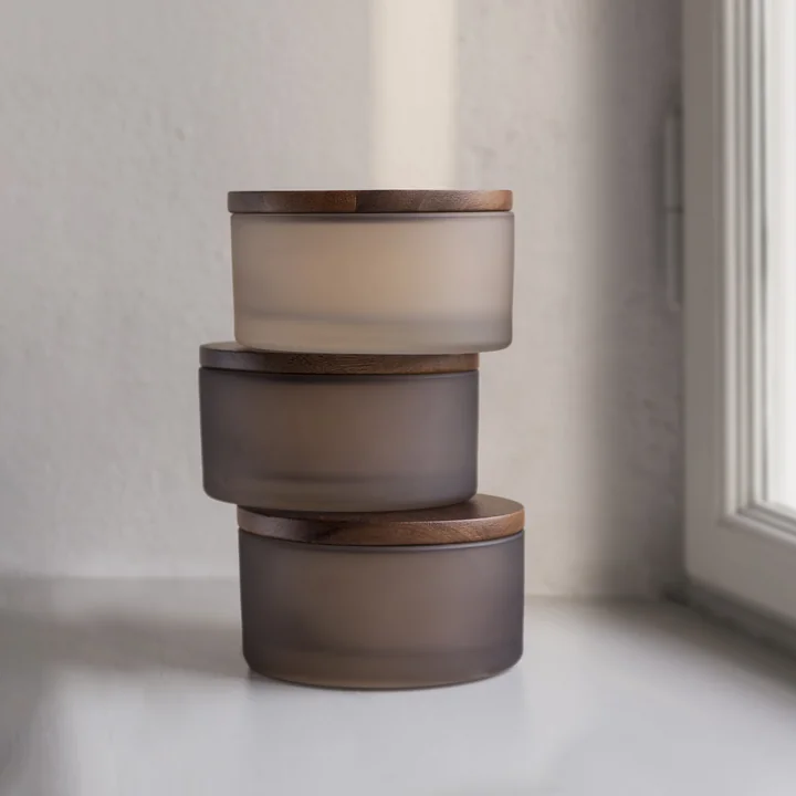 Modest storage jar with lid from Mette Ditmer