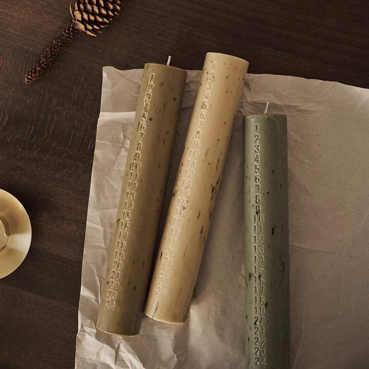 Mura Advent candle, h 25 cm, group of Ferm Living