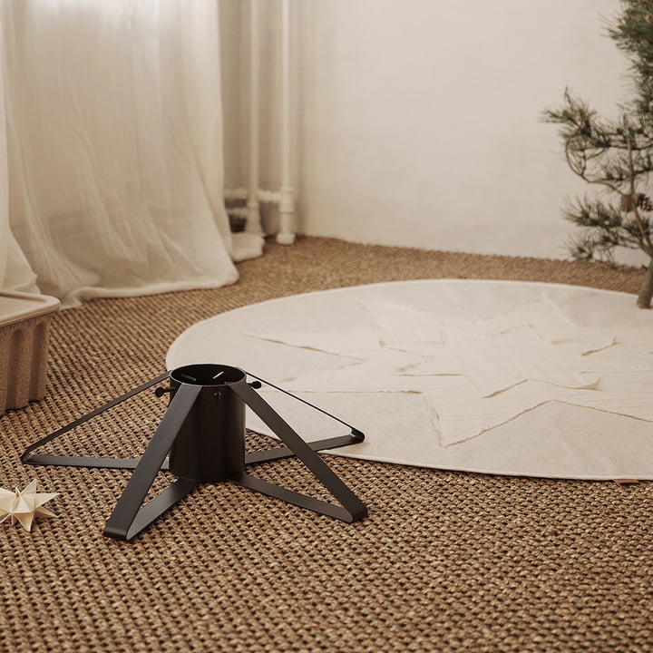 Vela Star Christmas tree blanket, natural by ferm Living