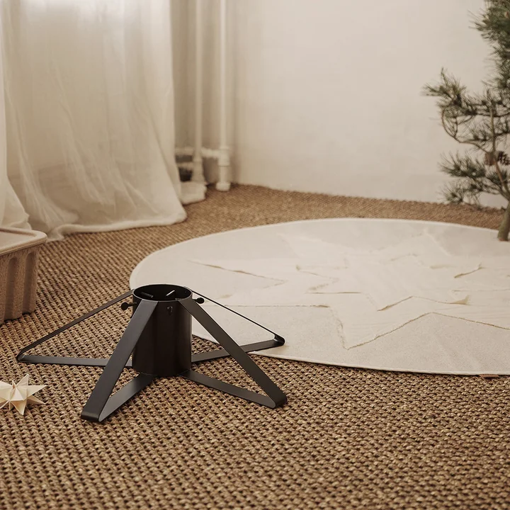 Vela Star Christmas tree blanket, natural by Ferm Living