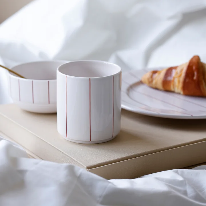 Pyjama jumbo mug with handle, 400 ml, blue from Design Letters