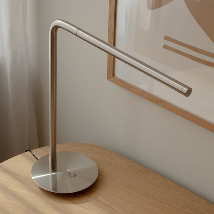 Umage - Omni LED table lamp, brushed steel