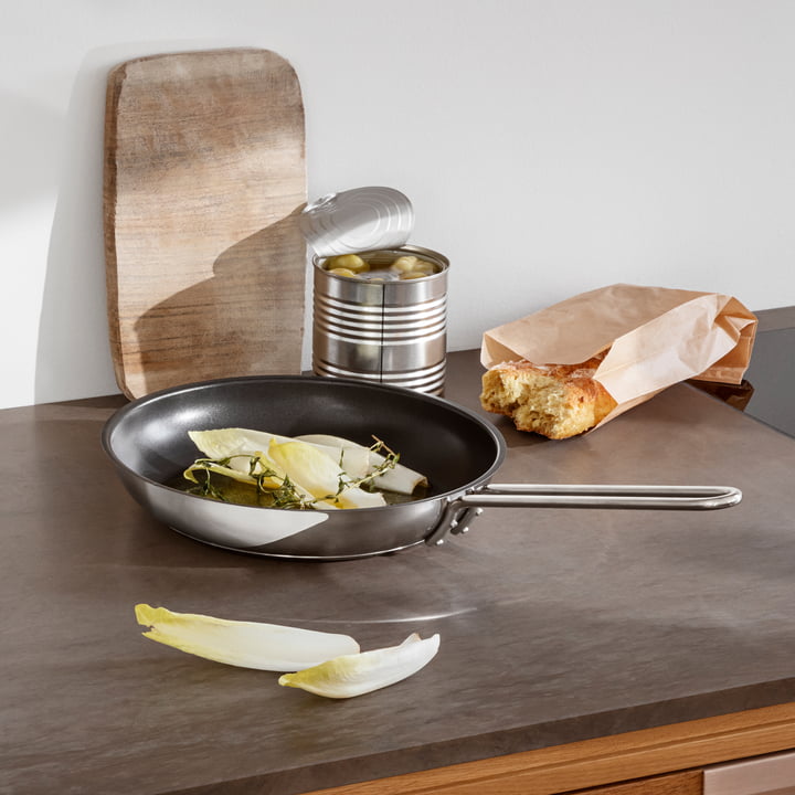 Stainless steel frying pan, Ø 26 cm, Stainless steel frying pan with Slip-Let® non-stick coating by Eva Solo