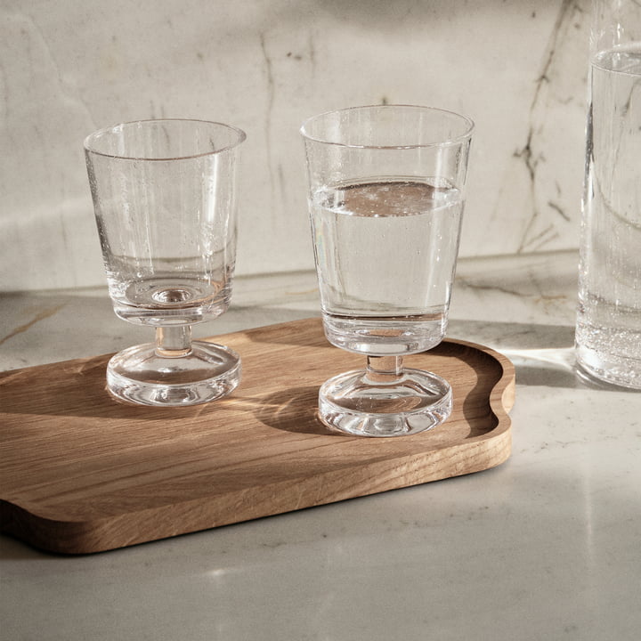 Edgar tray, S, natural oak from Broste Copenhagen