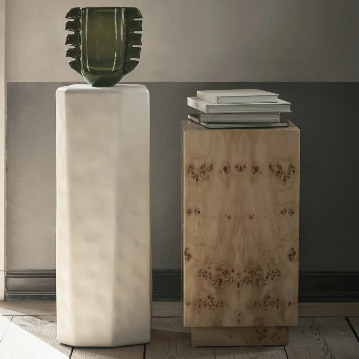 Burl side table, natural by Ferm Living