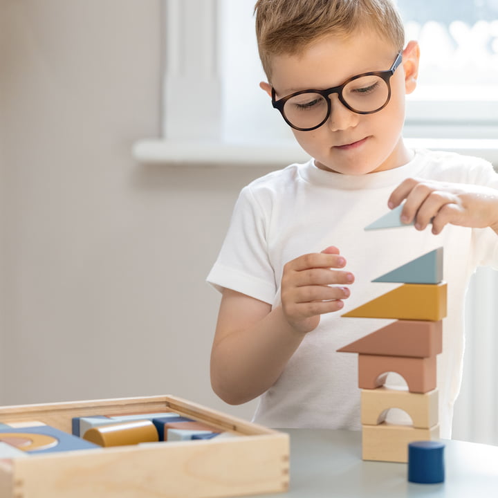 Play wooden blocks from Flexa