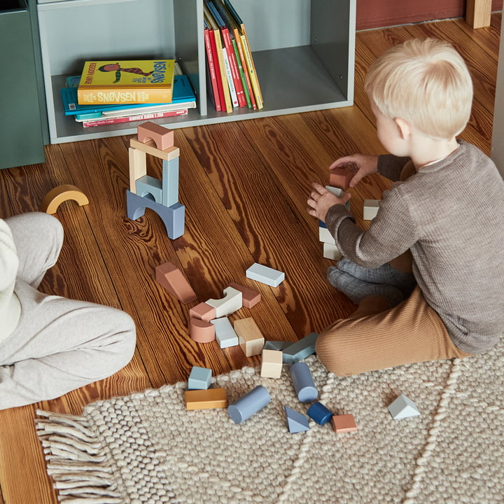 Play wooden blocks from Flexa