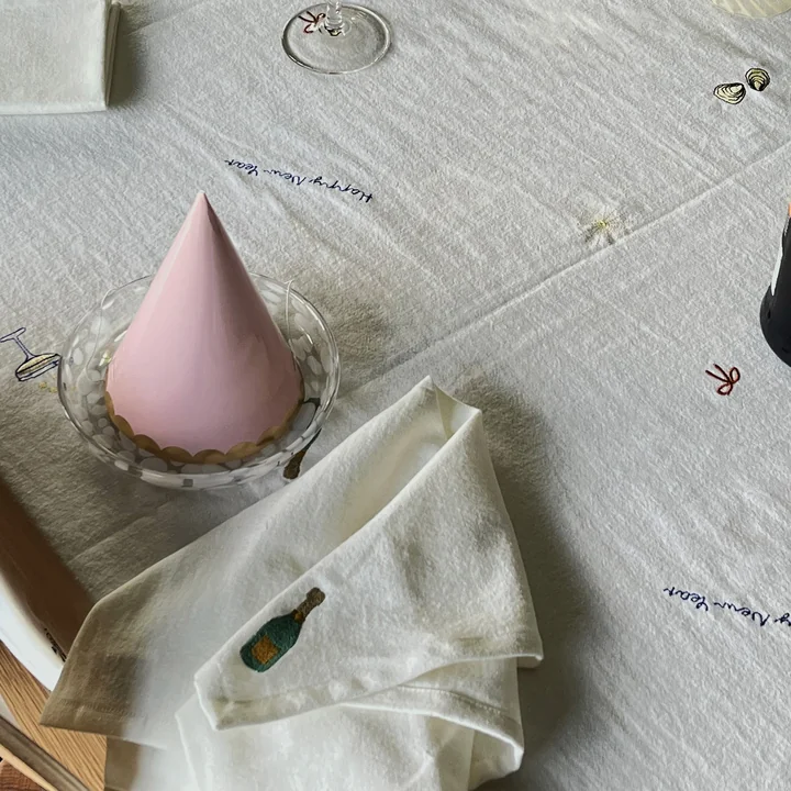 New Year's napkins from OYOY