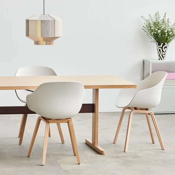 HAY - About a Chair AAC 222, lacquered oak / white 2. 0