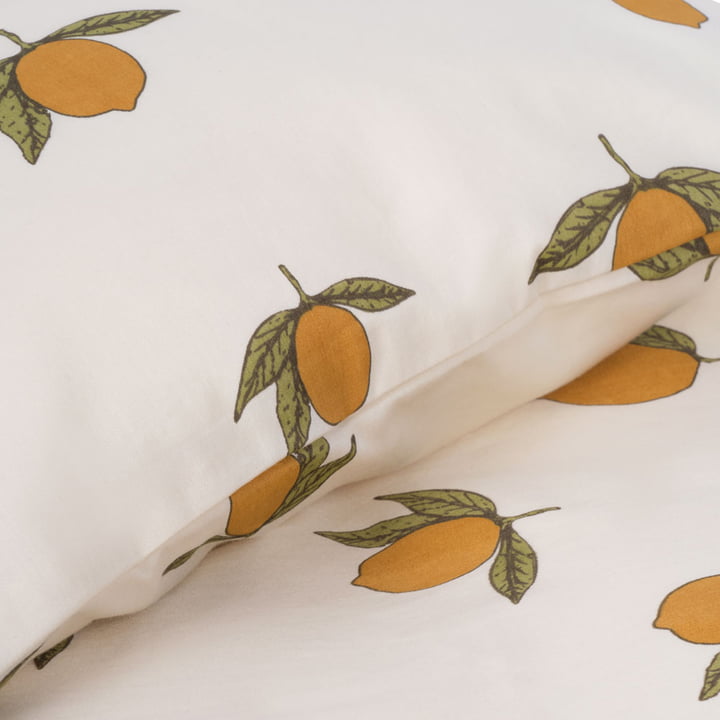 Children's bed linen, man grand citron from Konges Sløjd