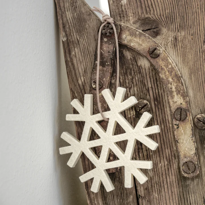 Snow crystal pendant set from HEY-SIGN