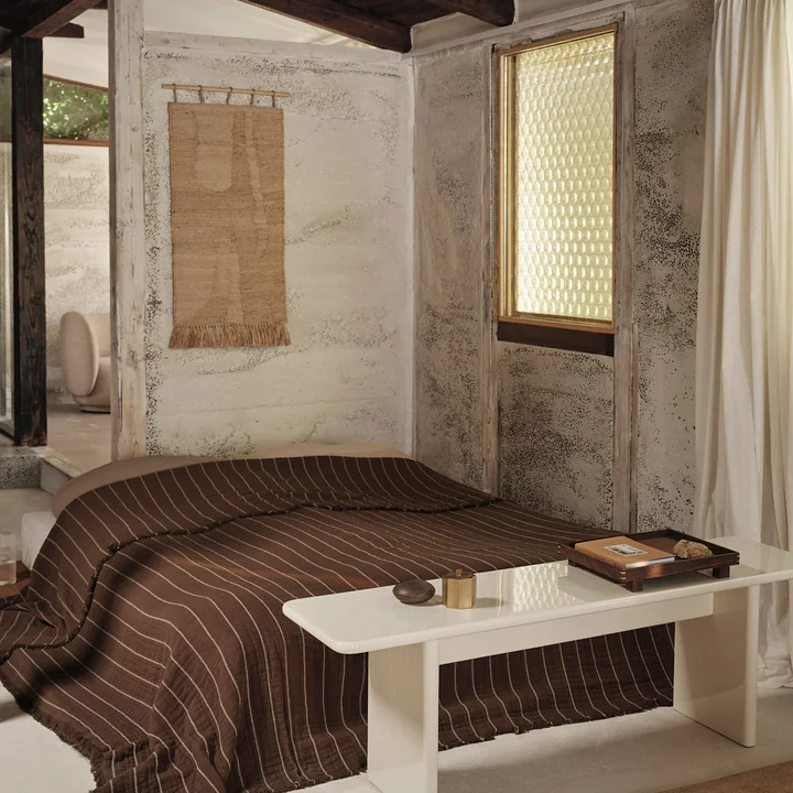 Ferm Living - Harvest Tapestry jute 50 x 100 cm, natural