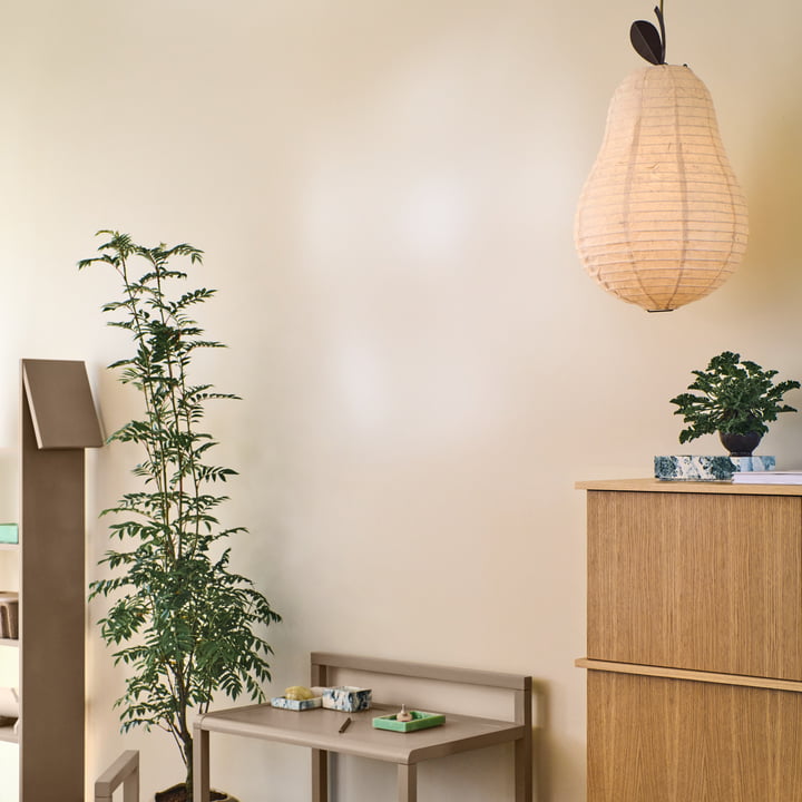 ferm Living - Pear lampshade, Ø 37 cm, natural