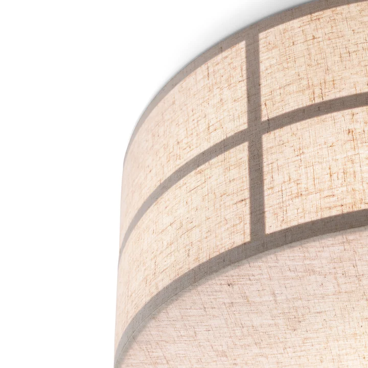 Hashira wall/ceiling light, Ø 50 cm, raw by Audo