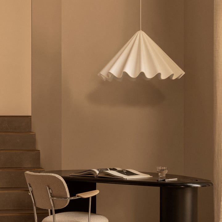 Audo - Dancing Pendant light, off-white, Ø 65 cm