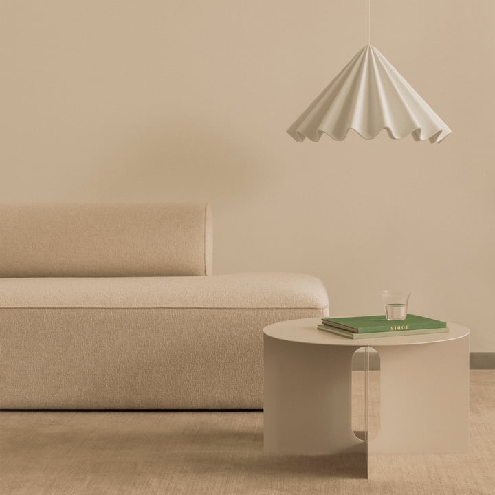 Audo - Dancing Pendant light, off-white, Ø 65 cm