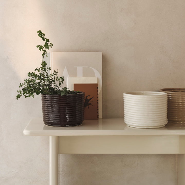 ferm Living - Corduroy flower pot, group