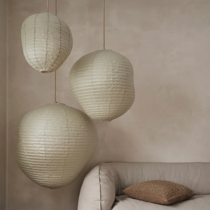 Ferm Living - Kurbis Lampshade, dark sage