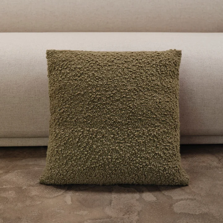 Ferm Living - Moor cushion cover, 50 x 50 cm, olive