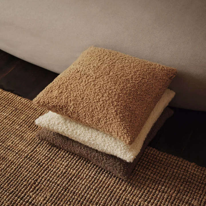 Ferm Living - Moor cushion cover, 50 x 50 cm, honey