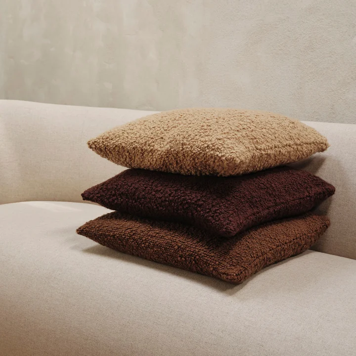 Ferm Living - Moor cushion cover, 50 x 50 cm, honey