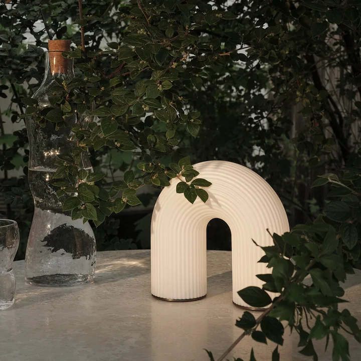 Ferm Living - Vuelta Portable rechargeable lamp, white