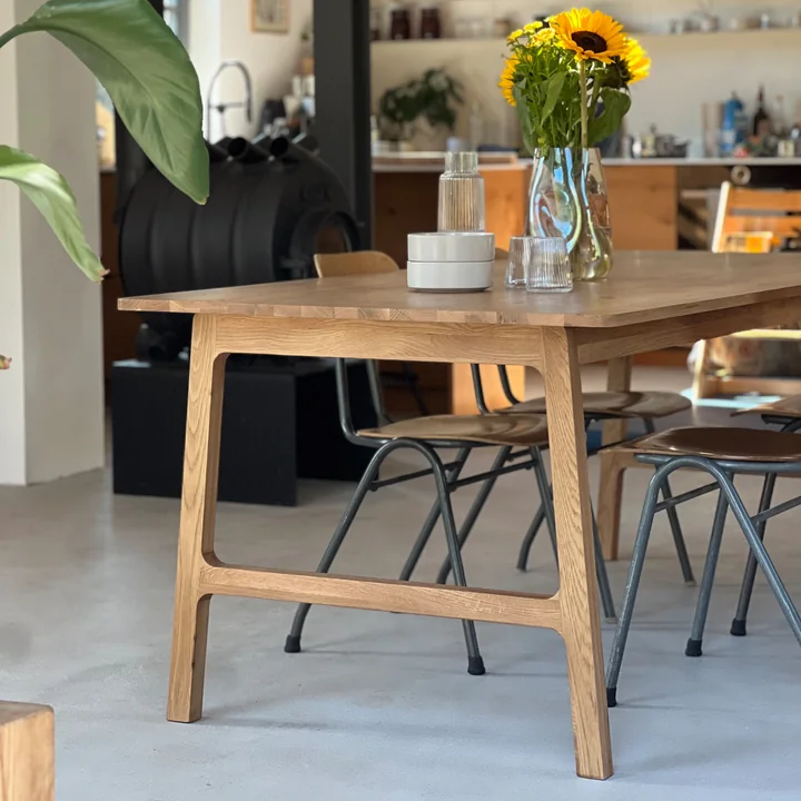 Studio Zondag - Leef Dining table 180 x 95 cm, oiled oak