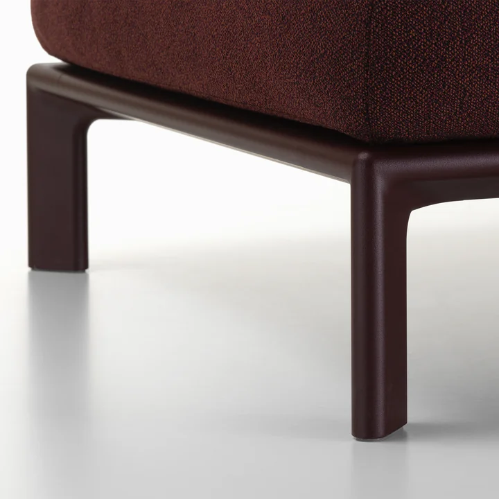 Vitra - Anagram flexible modular sofa, dark bordeaux / dark red melange (Cento 12)