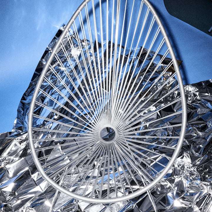 Acapulco Design - 24CR Amici Chair, chrome / metallic silver (Limited Edition)