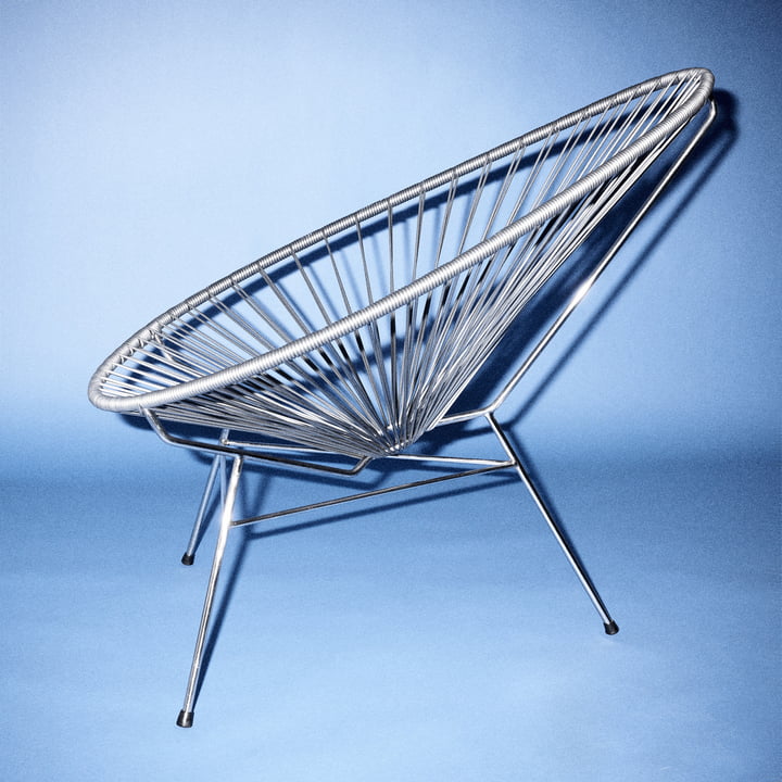 Acapulco Design - 24CR Amici Chair, chrome / metallic silver (Limited Edition)