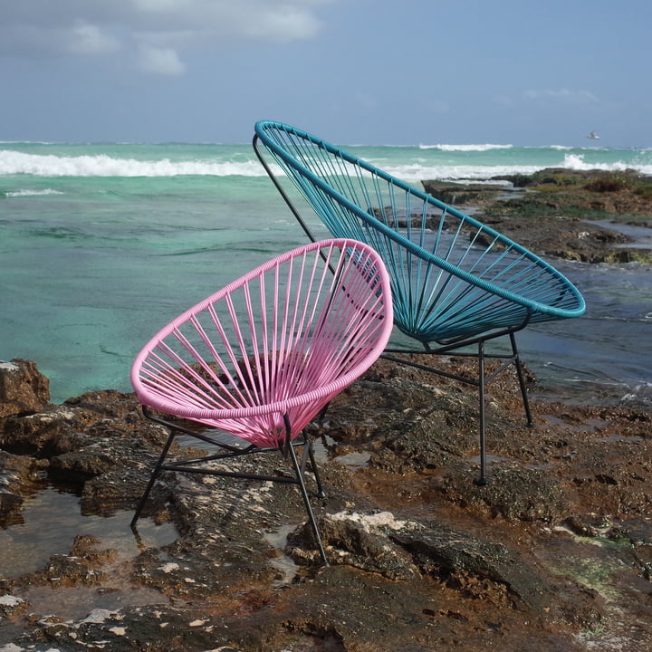 Acapulco Design - Kids Acapulco Mini Chair , pink / black