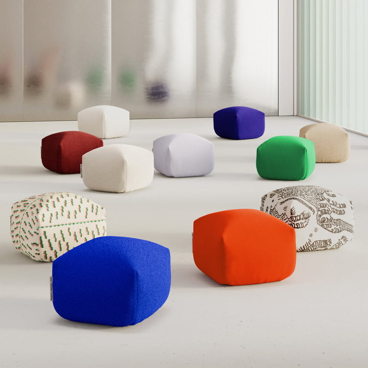 OUT Objekte unserer Tage - Sander pouf mini, group