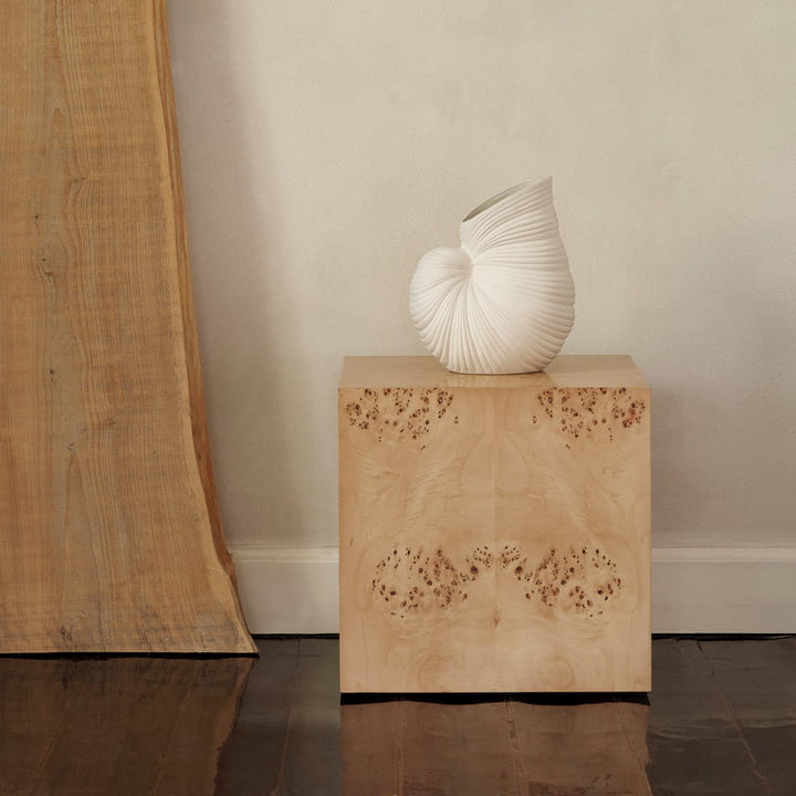 ferm Living - Shell Vase, off-white