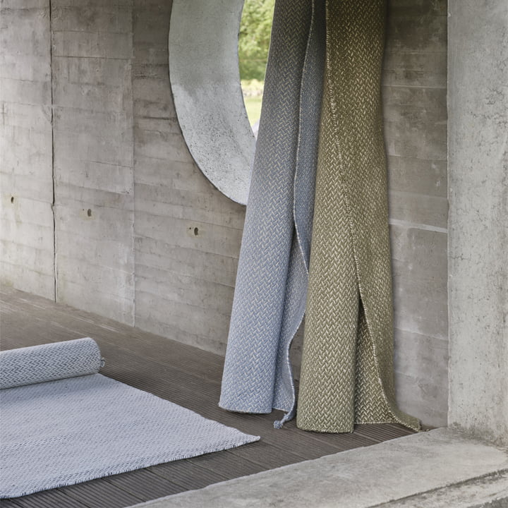 Muuto - Ply outdoor rug, light blue